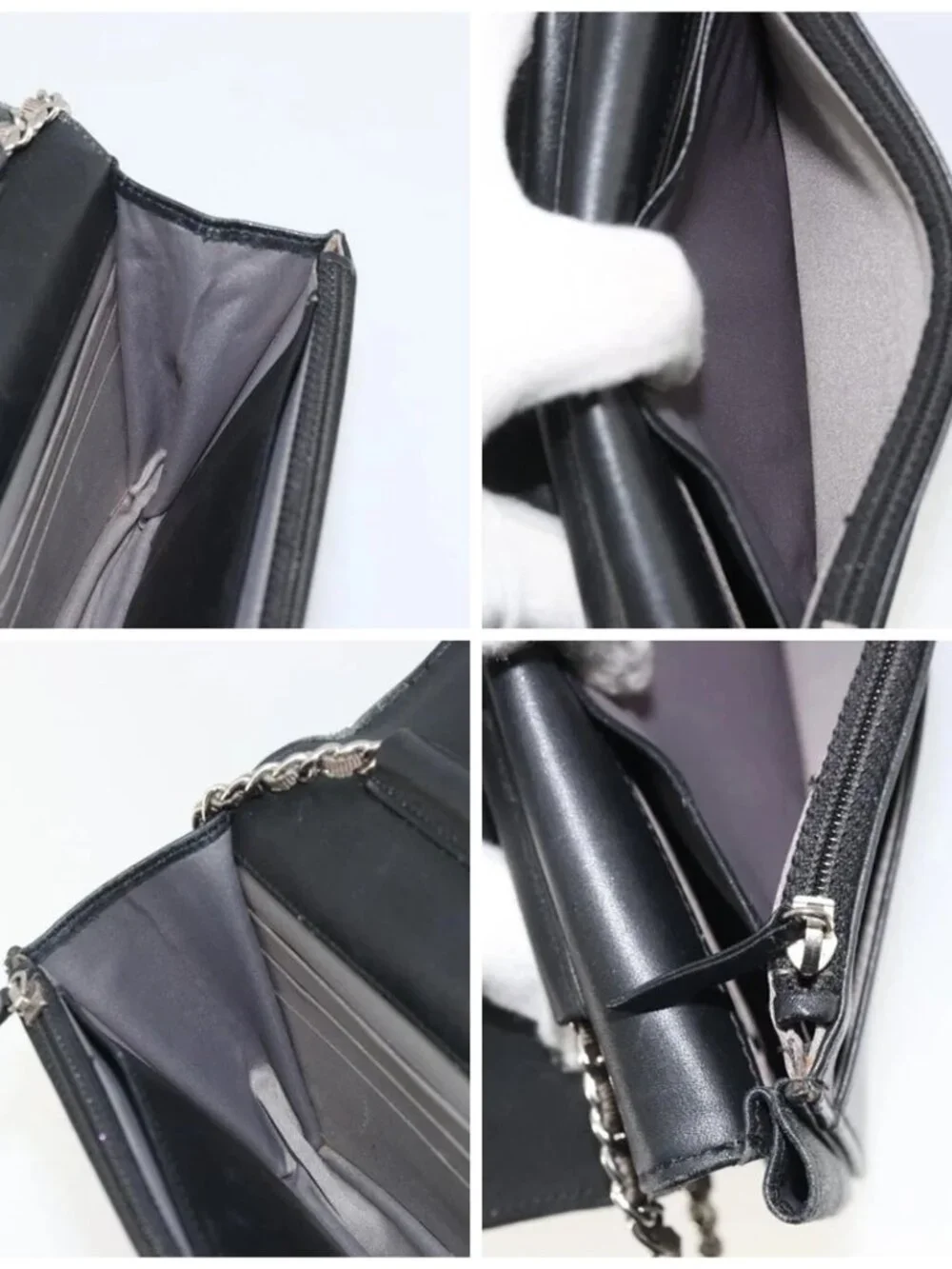 CHANEL brand	chanel color	black